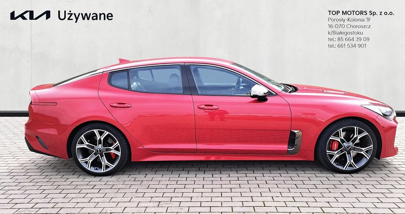 Kia Stinger cena 144900 przebieg: 82170, rok produkcji 2017 z Wojkowice małe 781